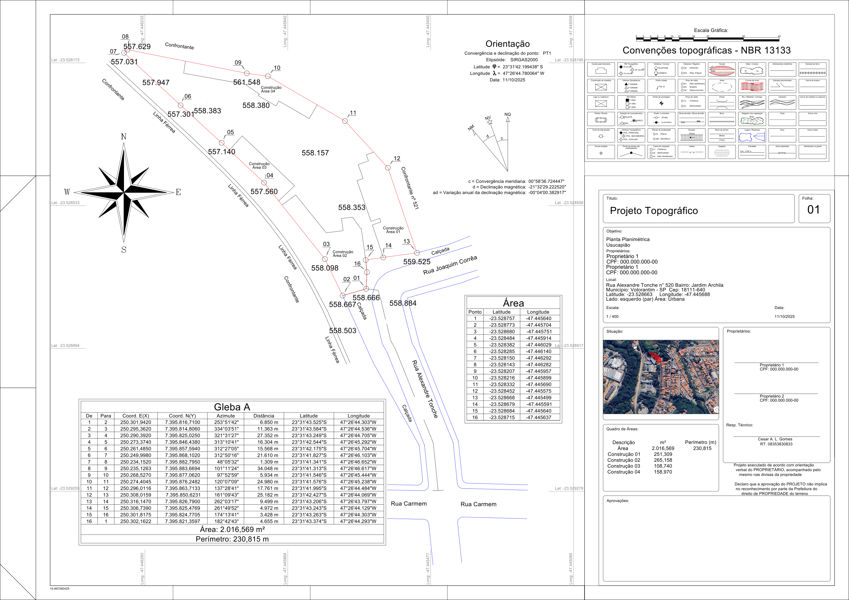 Levantamento Topográfico